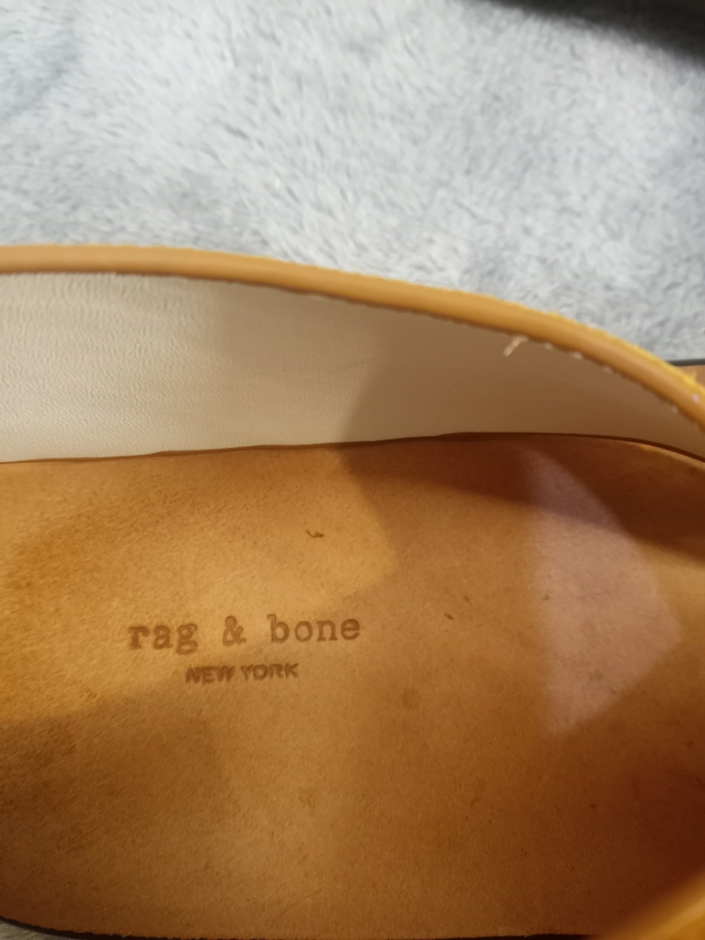 rag & bone Mustard Suede Crisscross Sandals with Gold Hardware Size 36.5 - Picture 13 of 16